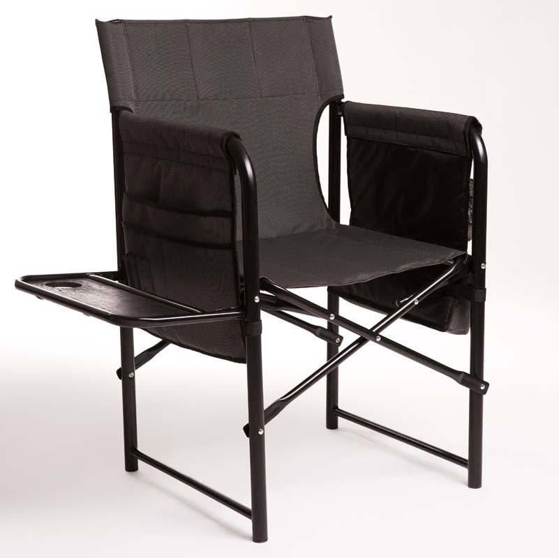 Стул туристический раскладной Vitan Режиссер с полкой Серый меланж (7052) Стул туристический раскладной Vitan Режиссер с полкой Серый меланж (7052)