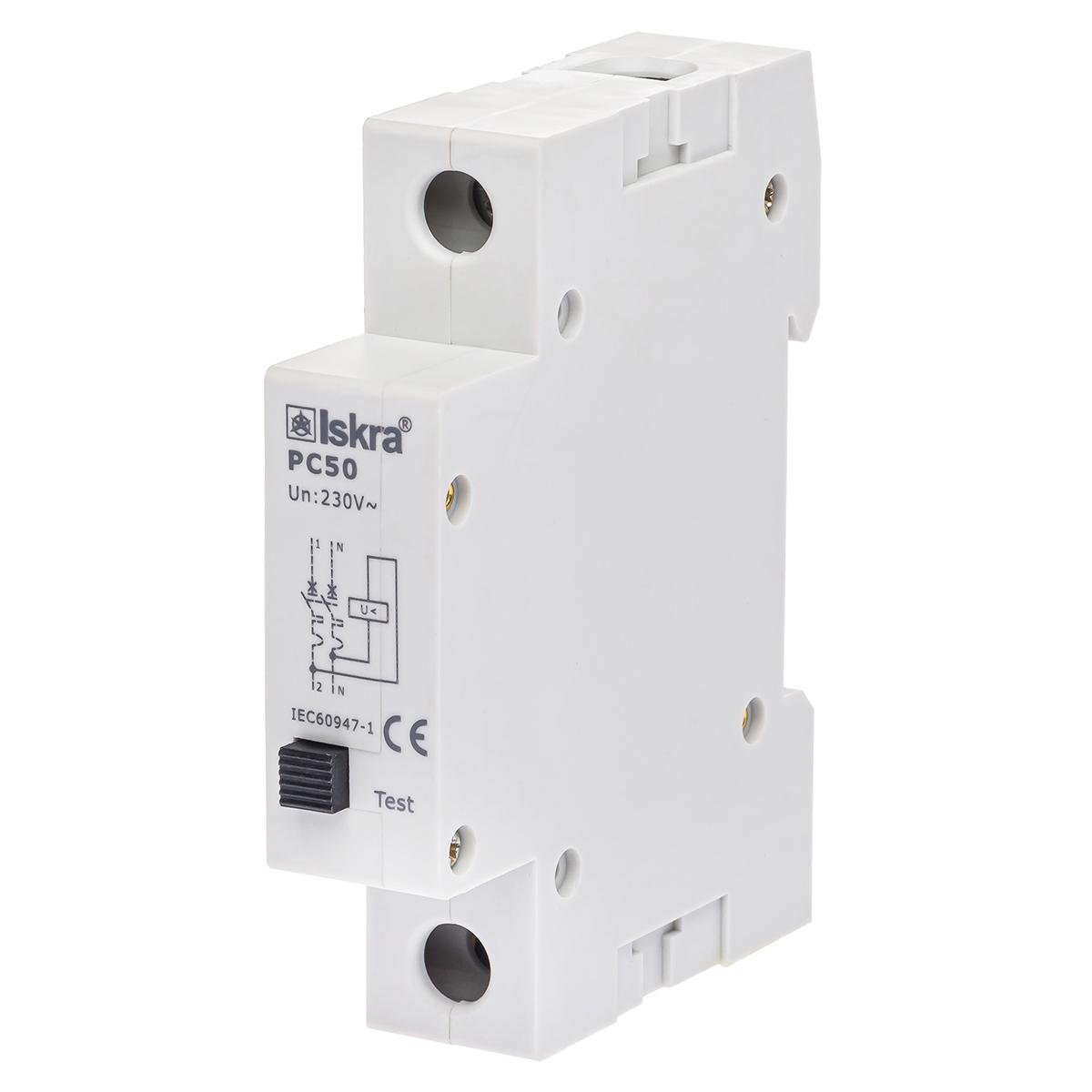 Расцепитель минимального напряжения 110-415 В для выключателей серии RI51 Iskra PC50E (786091156000)