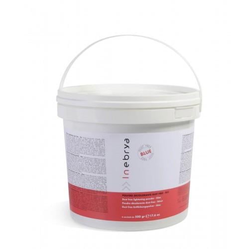 Пудра осветляющая без пыли Inebrya Bleaching Powder Blue Синий 500 г