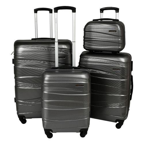 Чемодан пластик 12/20/24/28" 4 шт. (LU000775)