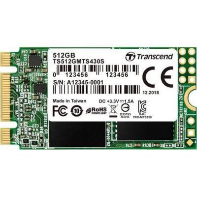 SSD-накопичувач Transcend 430S 512GB M.2 2242 (TS512GMTS430S)