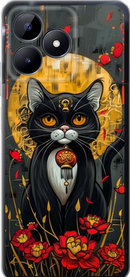 Чехол на Realme C51 China Cat (6134u-3467-42517)