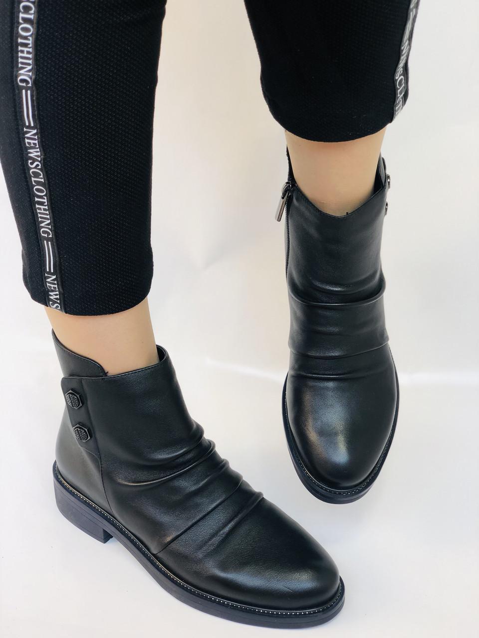 Ботинки женские осенние Molka р. 36 23,5 см Черный (2369) - фото 6 Ботинки женские осенние Molka р. 36 23,5 см Черный (2369) - фото 6