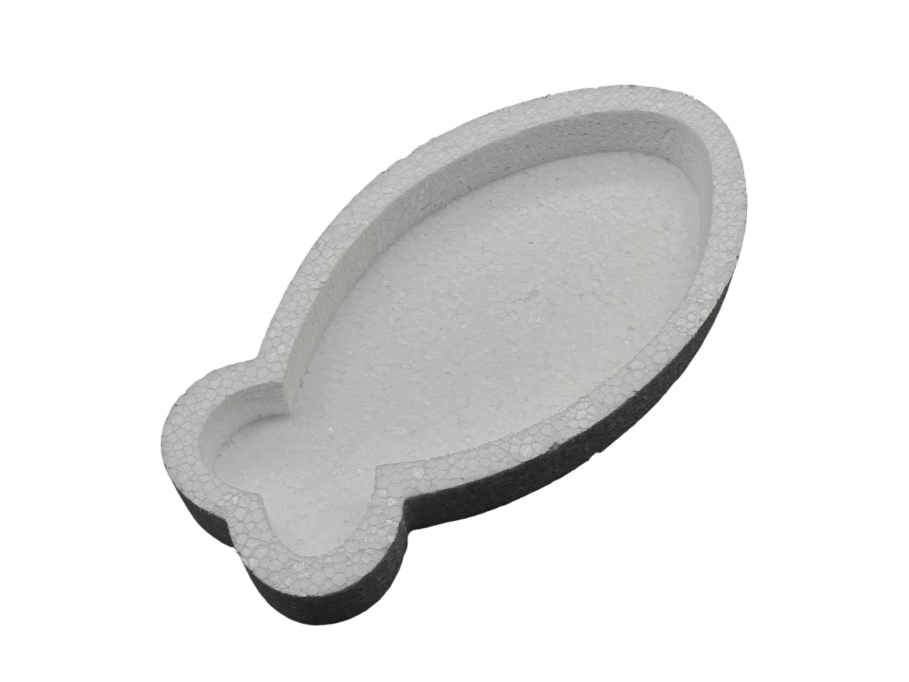 Пенобокс для декорирования пенопластовая заготовка для рукоделия 32х17 см Белый (PNB-059)