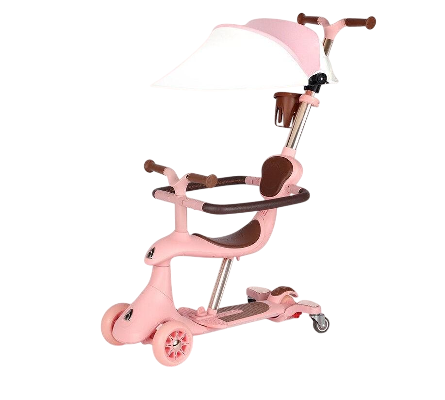 Самокат детский 4in1 M7-10 Розовый