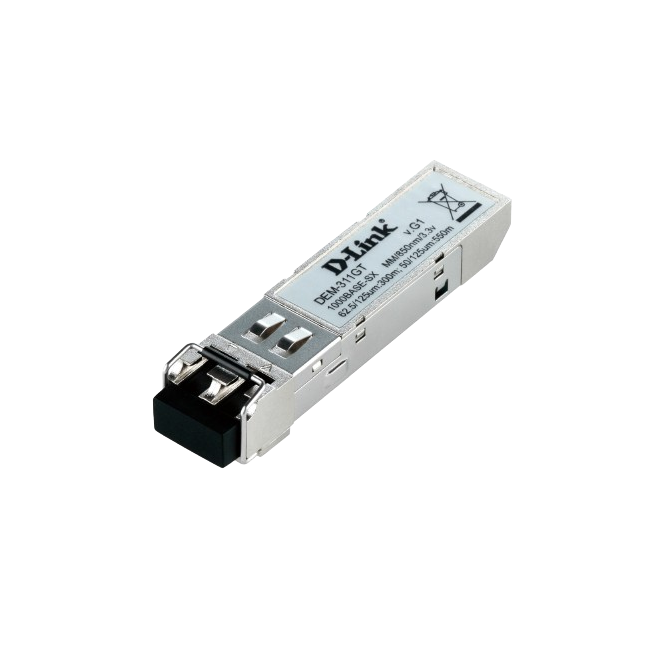 Трансивер SFP D-Link для многомодового оптического кабеля 1x1000 BaseSX MM LC 550 м (311GT)