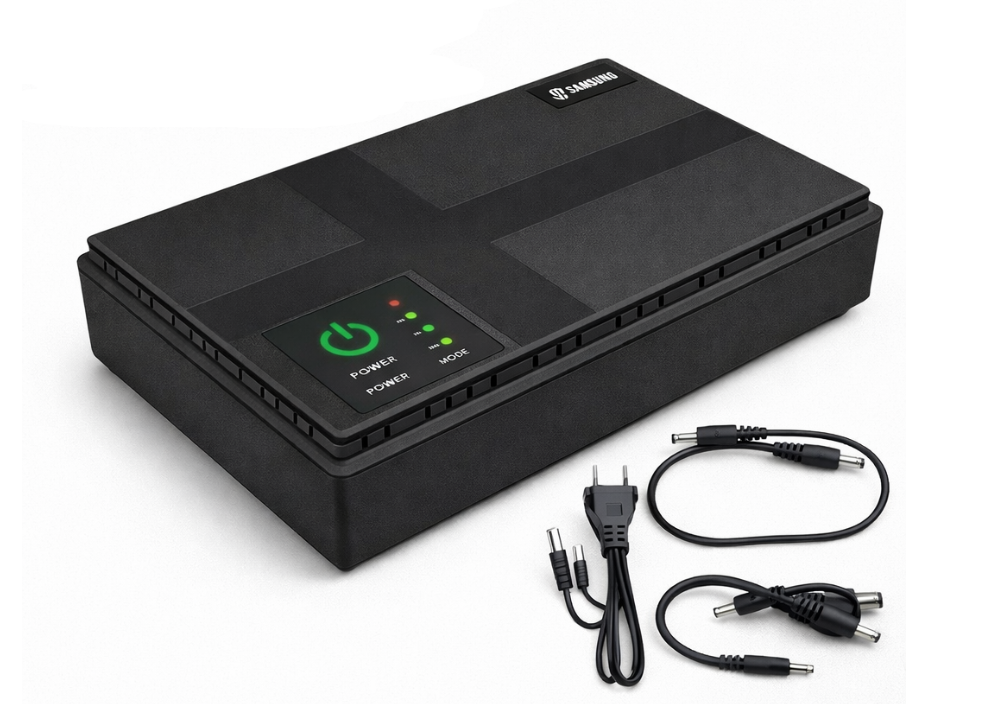 Джерело безперебійного живлення UPS 36W 20000 мА/год для роутера та ONU резервне живлення до 10 годин