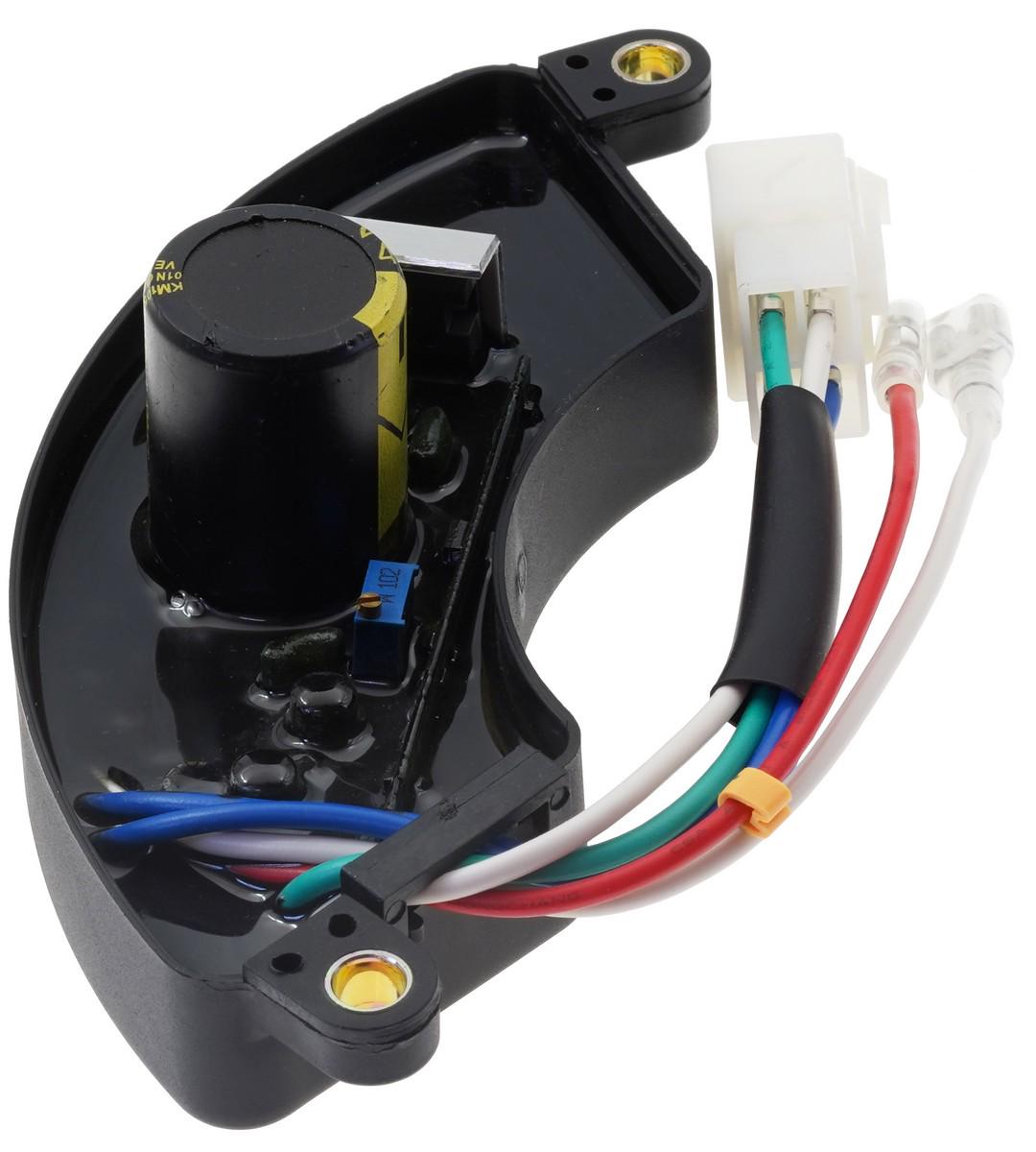 Регулятор напряжения генератора AVR 5 кВт 220В 1-фаза PRO MCU цифровой X2 GY - фото 5 Регулятор напряжения генератора AVR 5 кВт 220В 1-фаза PRO MCU цифровой X2 GY - фото 5