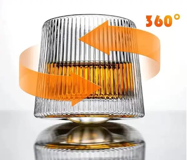 Бокал вращающийся 160 мл с деревянной подставкой (23864246) - фото 3 Бокал вращающийся 160 мл с деревянной подставкой (23864246) - фото 3