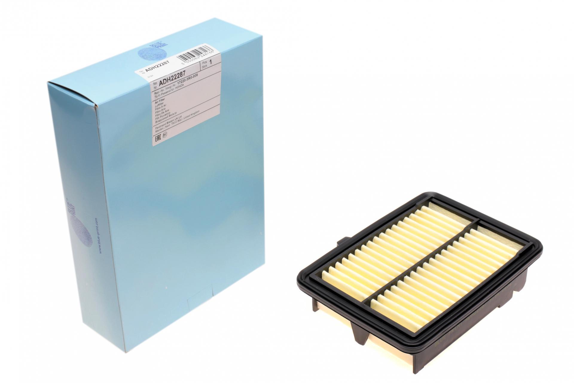 Фильтр воздушный BLUE PRINT для Honda HR-V 1,5 15-/Jazz 1,3 13-/HR-V 2015- (ADH22287)