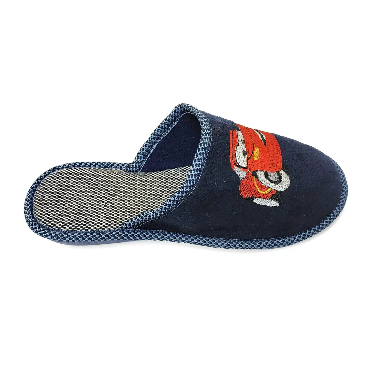 Тапочки детские БЕЛСТА для мальчика машинка 20,5 см р. 32 Синий (624-325) - фото 3