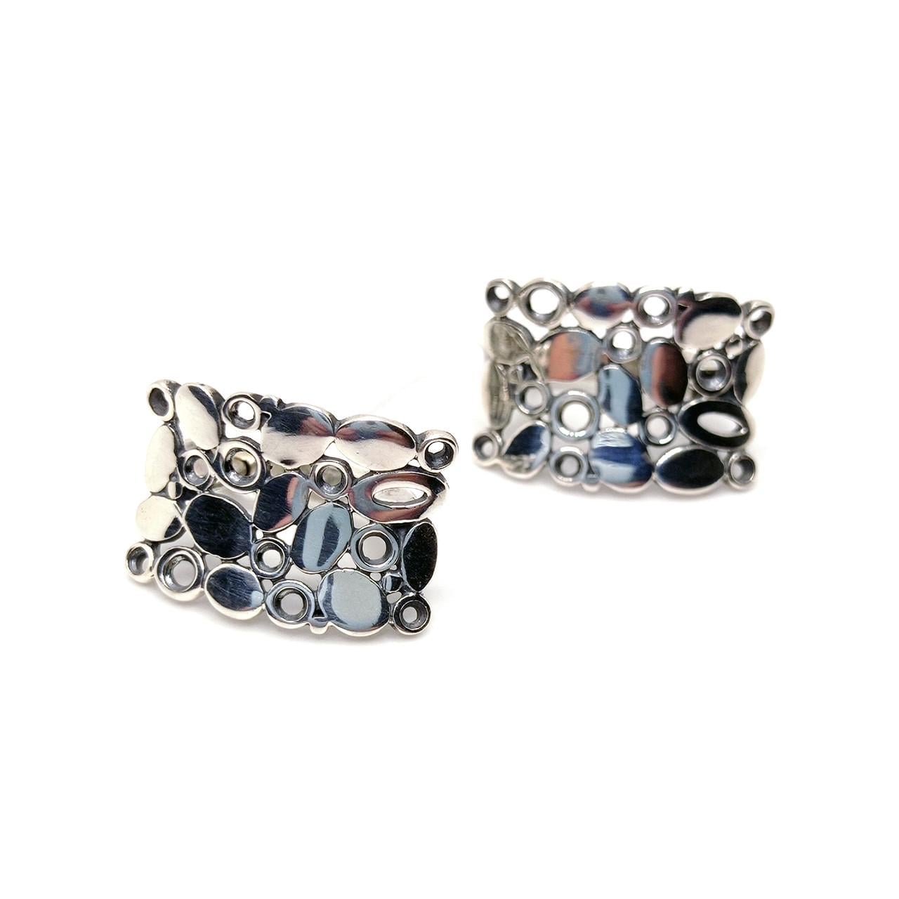 Серьги Эллада серебро 925° 3,85 г (2756/бк)