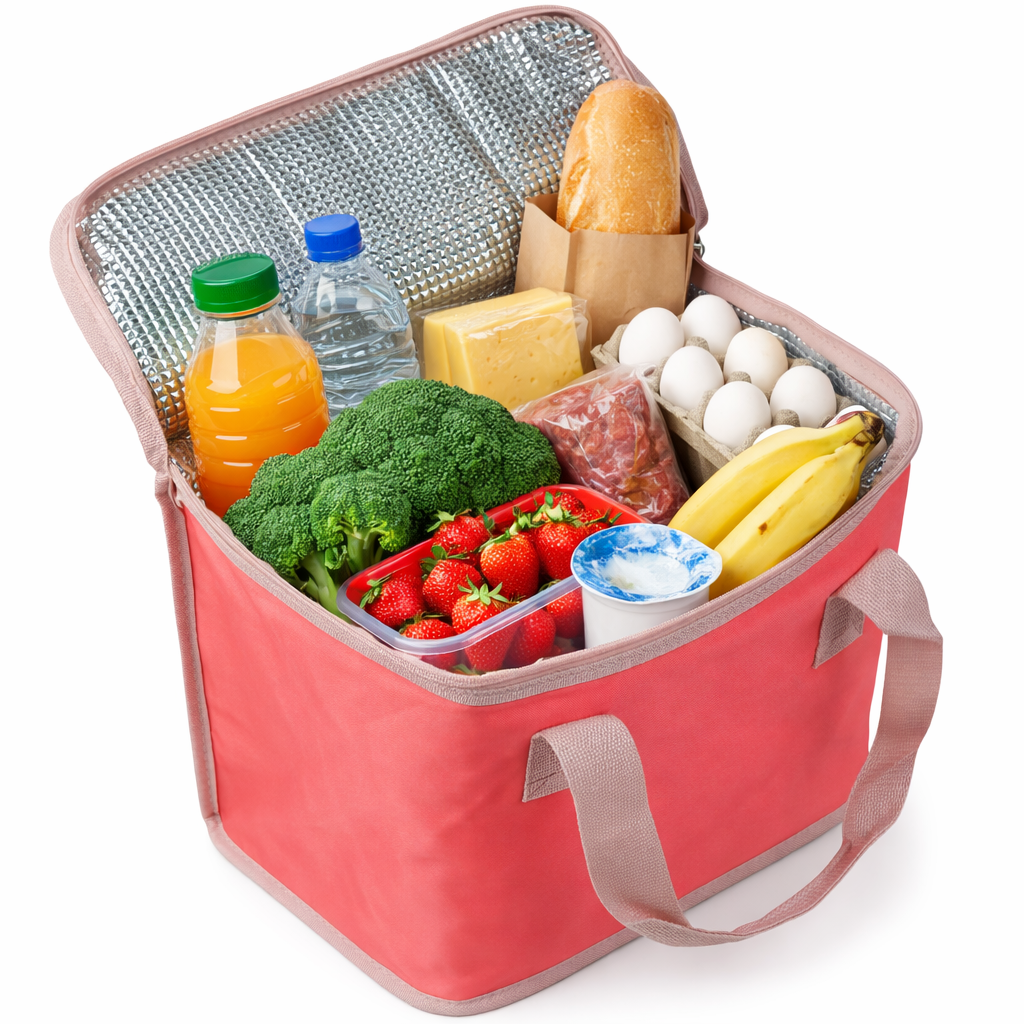 Сумка-холодильник термосумка Live in style легкая 12 л Коралловый