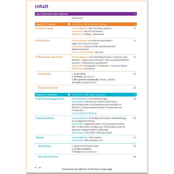 Книга Gabriele Kopp/Josef Alberti "Planet Plus A1.2 Kursbuch" (ISBN:9783190017799) - фото 2 Книга Gabriele Kopp/Josef Alberti "Planet Plus A1.2 Kursbuch" (ISBN:9783190017799) - фото 2