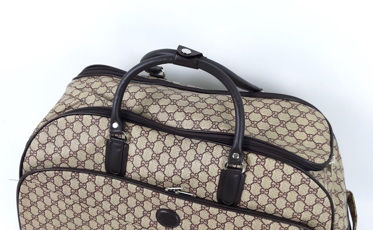 Сумка дорожня Sky Travelх55 л 54x27x35 см Кава з молоком (420-10) - фото 5 Сумка дорожня Sky Travelх55 л 54x27x35 см Кава з молоком (420-10) - фото 5