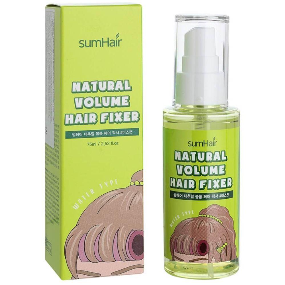 Спрей для фиксации волос Sumhair Natural Volume Hair Fixer #GREEN GRAPE 75 мл (8809555252900)