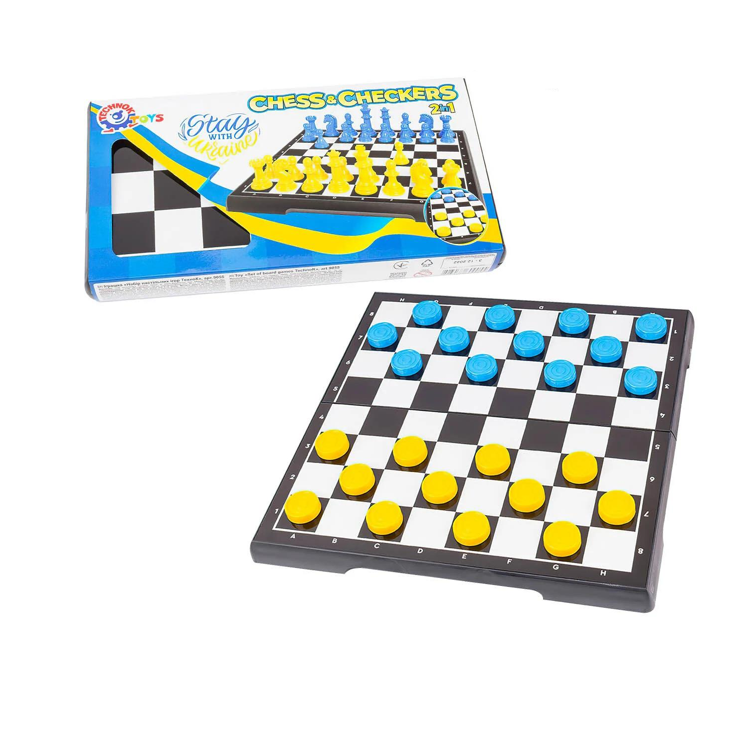 Настольная игра Technok Toys Технок 9055 5 шахматы/шахматы (128314)