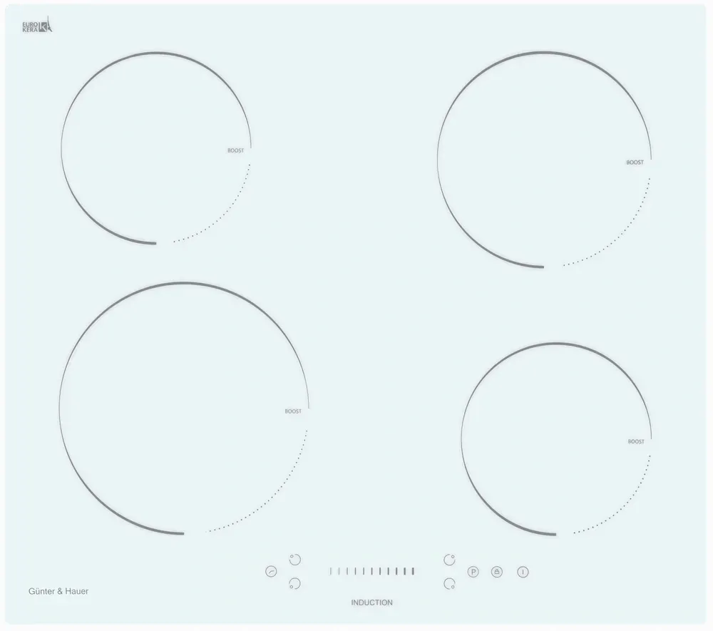 Варильна поверхня індукційна Gunter&Hauer I 6 FW Варильна поверхня індукційна Gunter&Hauer I 6 FW