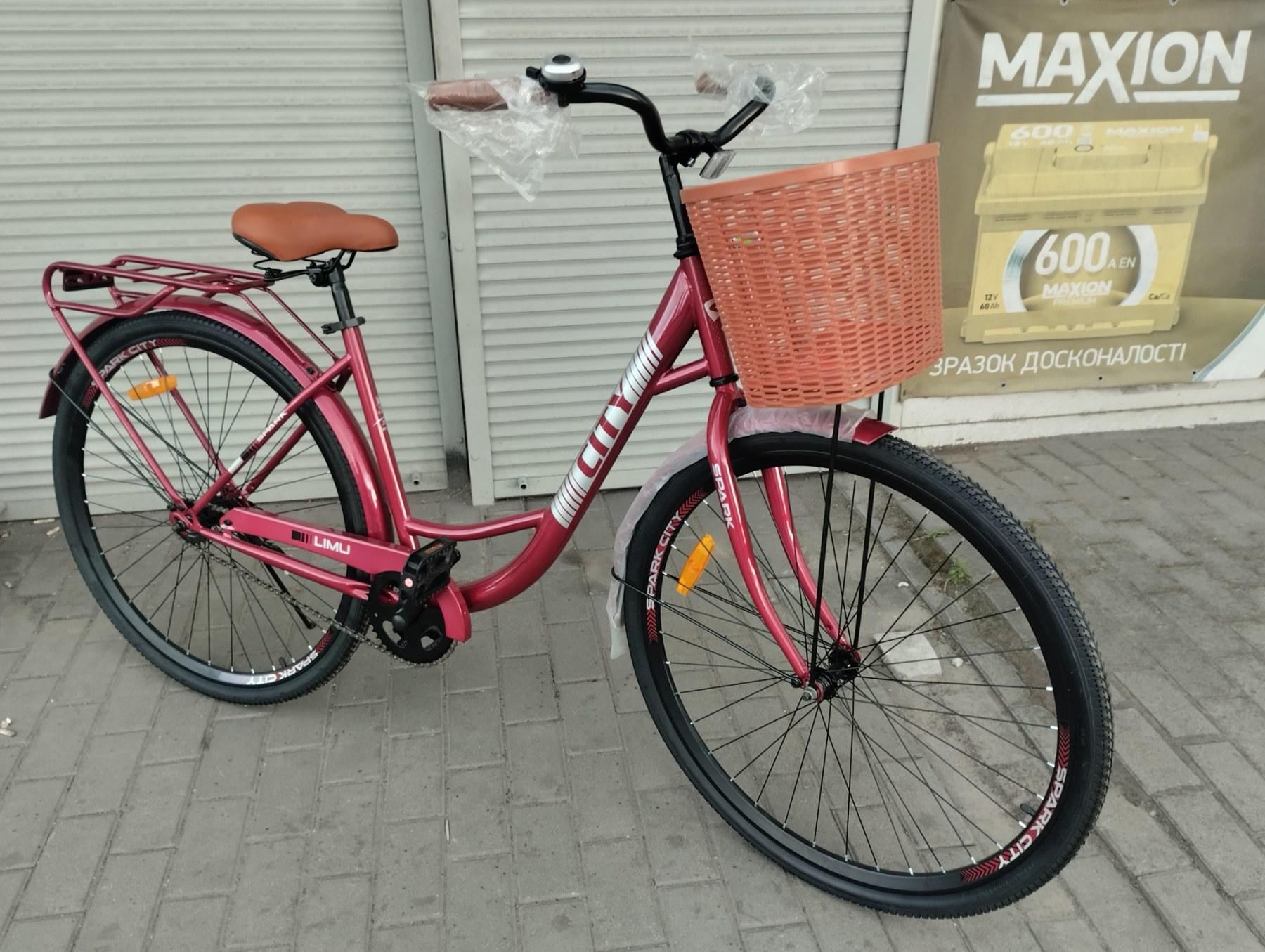 Велосипед Spark CITY 28" Бордо (27790948) - фото 4 Велосипед Spark CITY 28" Бордо (27790948) - фото 4