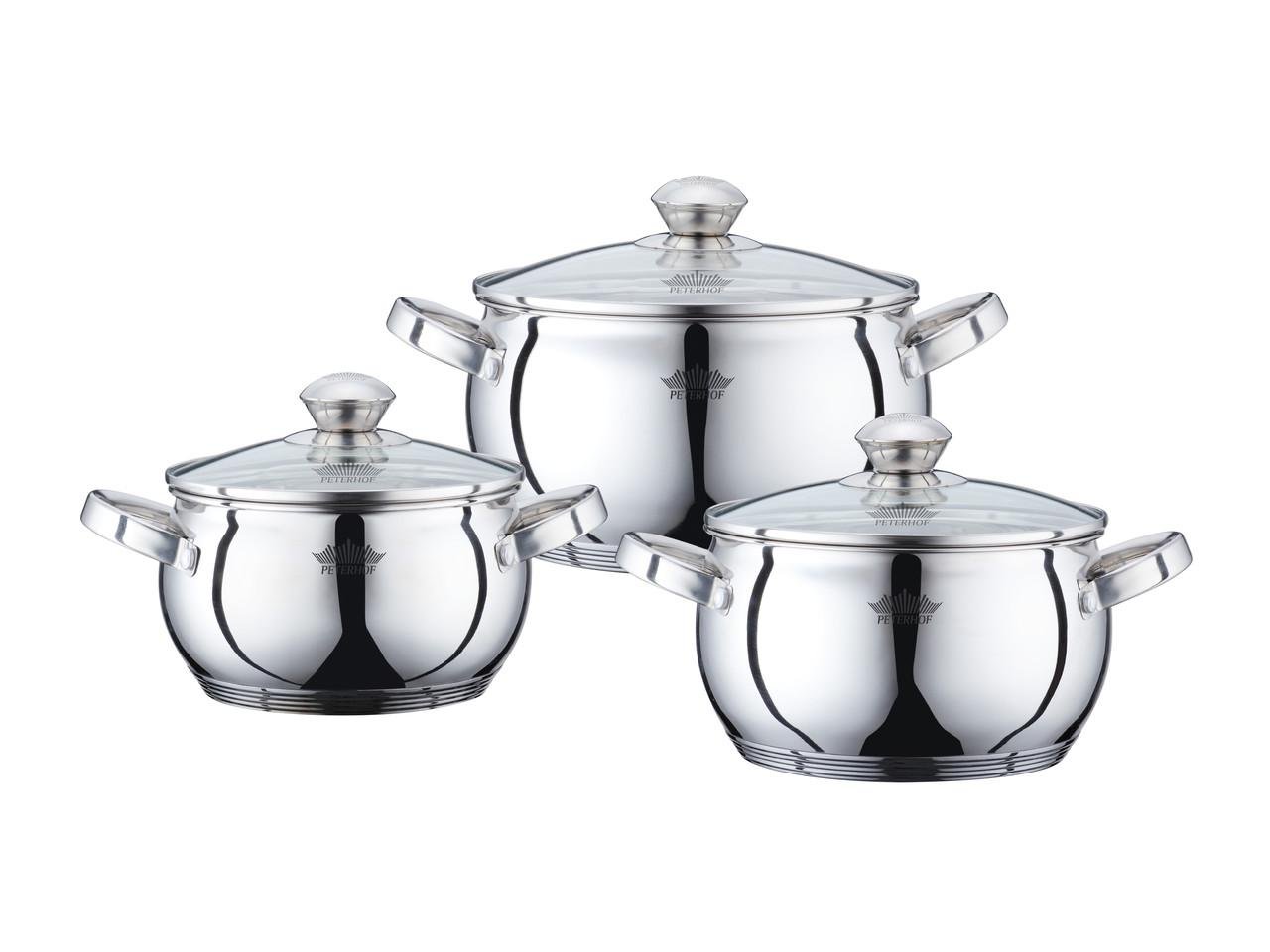 Набір кухонного посуду Peterhof Lara PH-15832 6 пр. (1442028571)