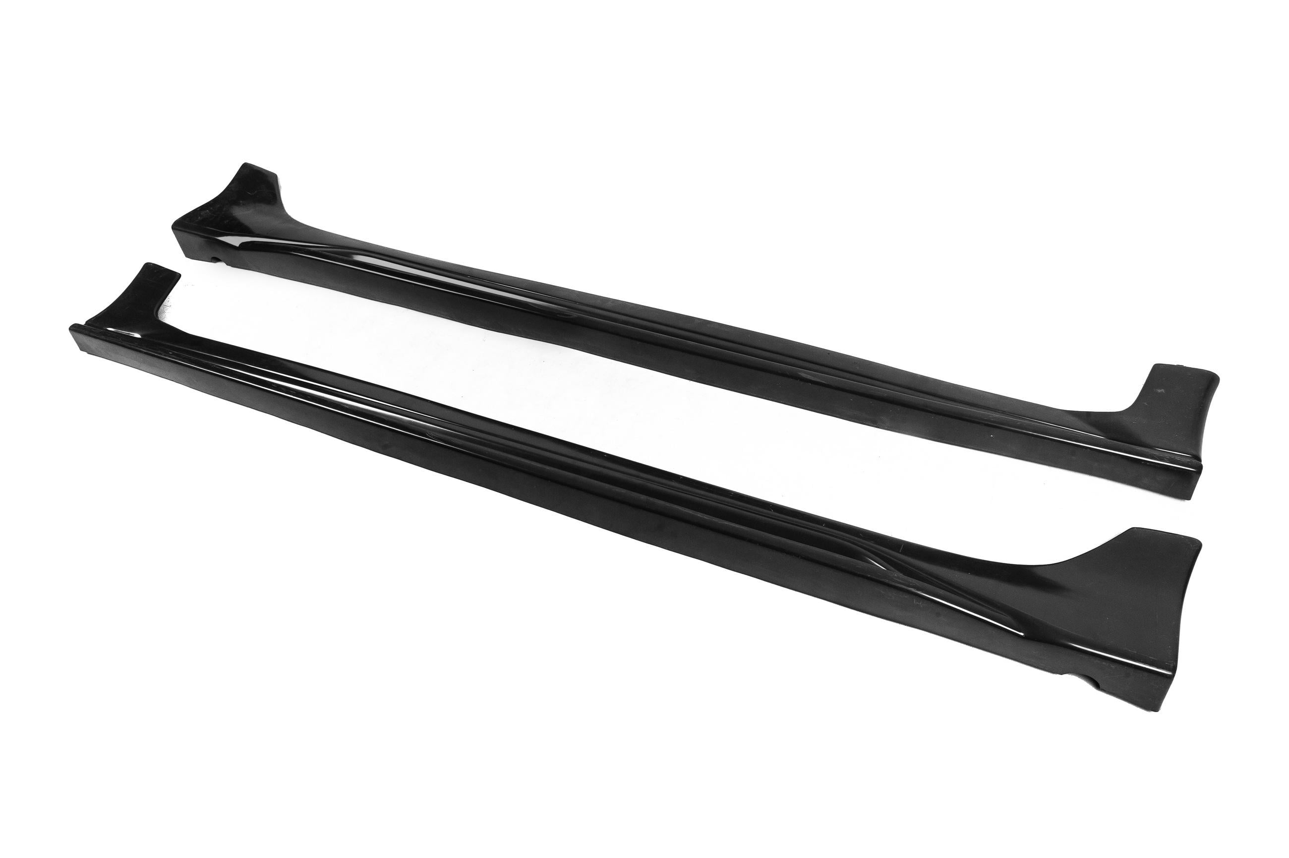 Боковые пороги DPT V-2 для Honda Civic Sedan X 2016-2021 гг. abs-пластик под покраску (130692)