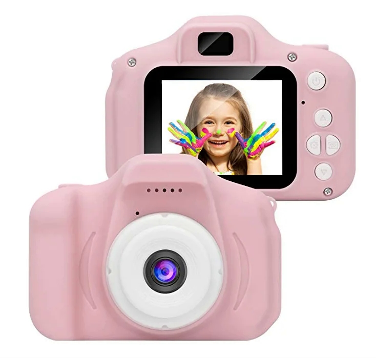 Фотоапарат дитячий цифровий Kids Camera з дисплеєм Рожевий • Краща ціна