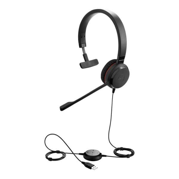 Наушники Jabra Evolve 30 II MS Mono Black (5393-823-309) - фото 1