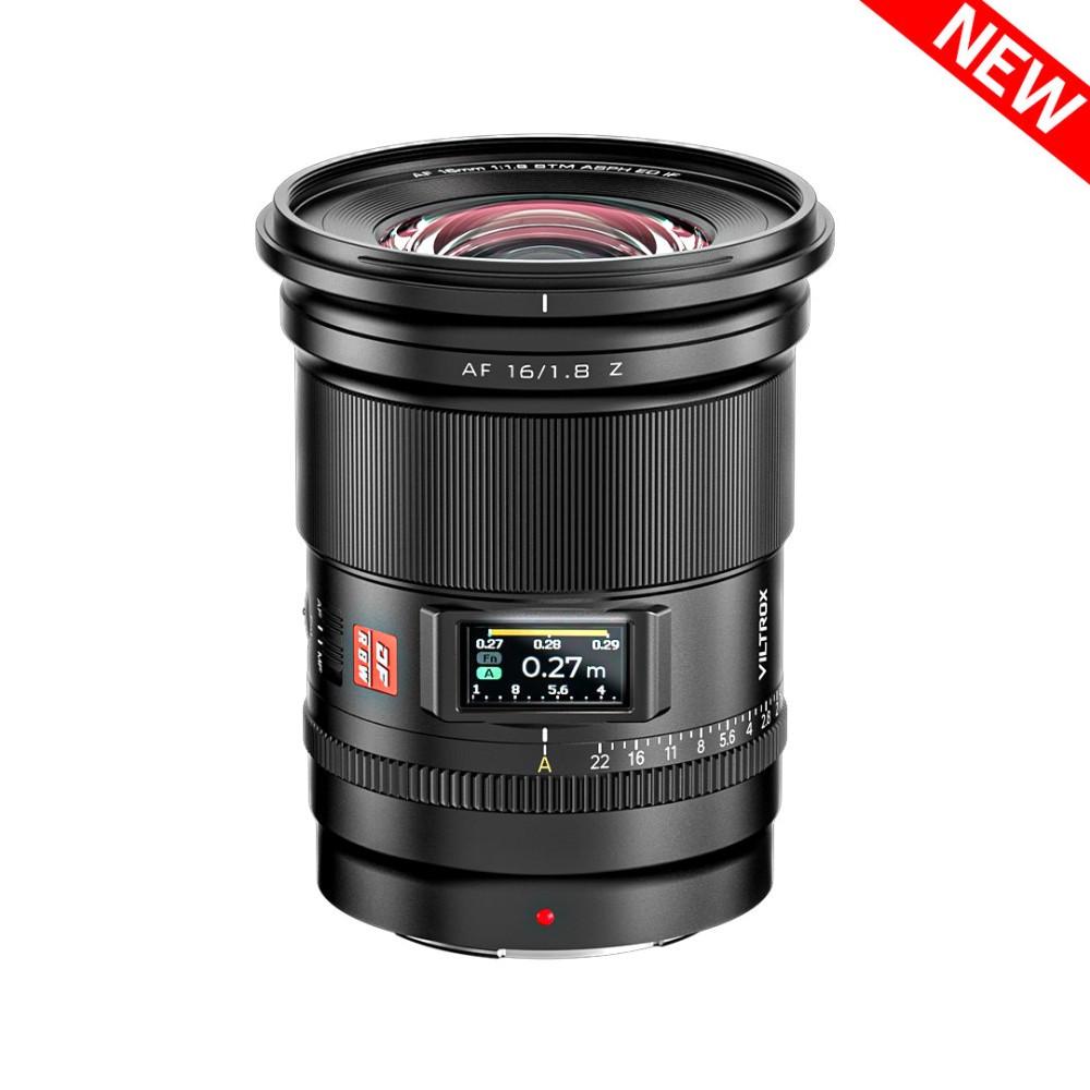 Объектив Viltrox AF 16 мм f/1.8 Z для Nikon Z Lens автофокусный - фото 5