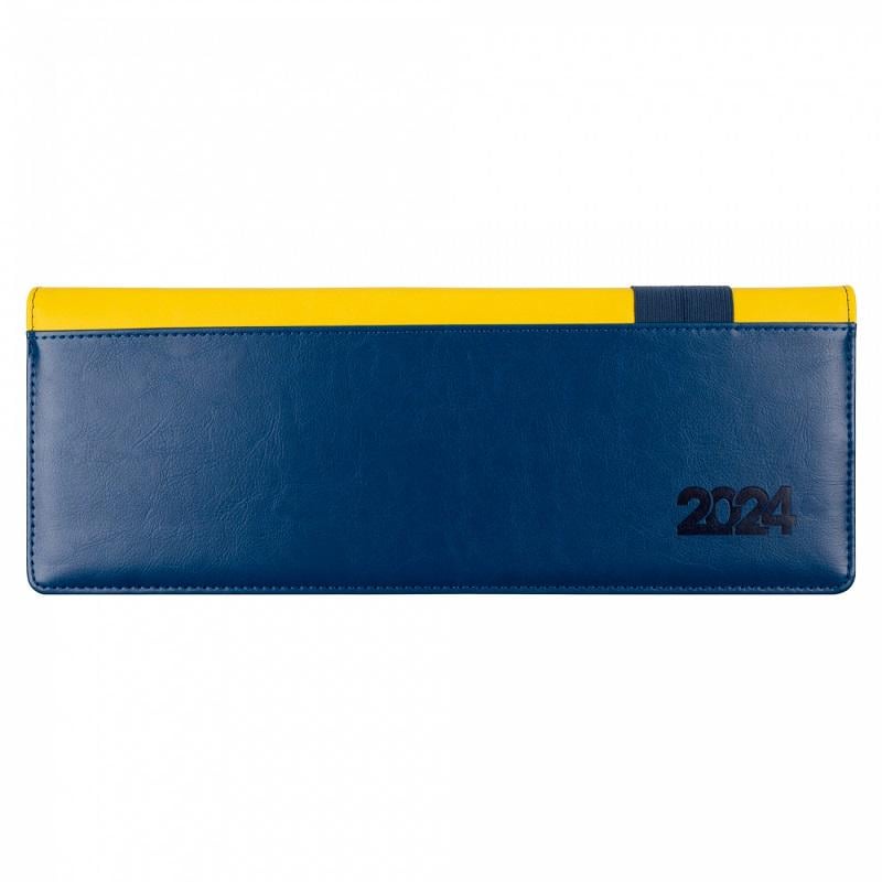 Планинг датированный настольный Leo Planner City 2024 Темно-синий (252473)