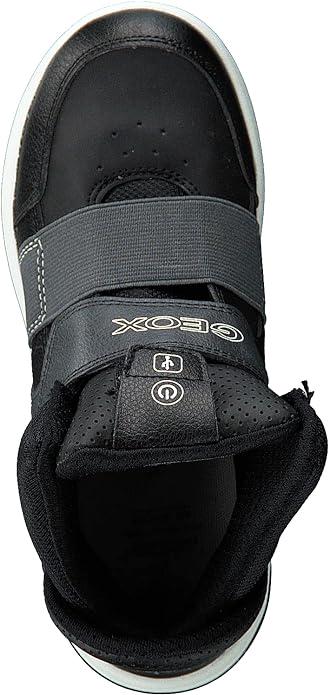 Кросівки демі високі Geox XLED з підсвіткою р. 32 Black (17708308) - фото 4