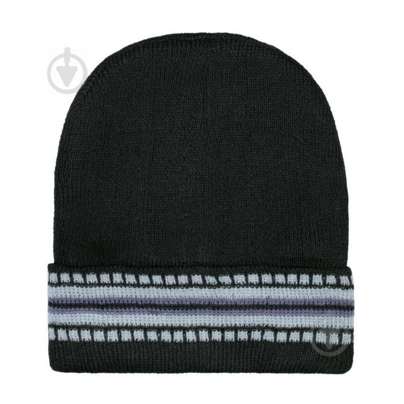 Шапка Beani'qe Cheap warm One size Черно-голубой (21084)