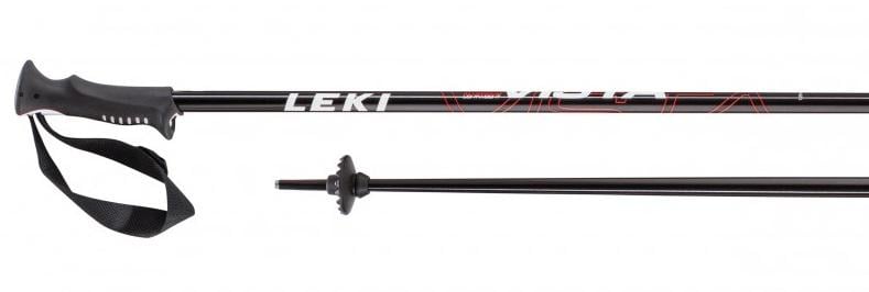 Палиці Leki Vista Black-Red 125 Чорний (1052-634 4613 125)