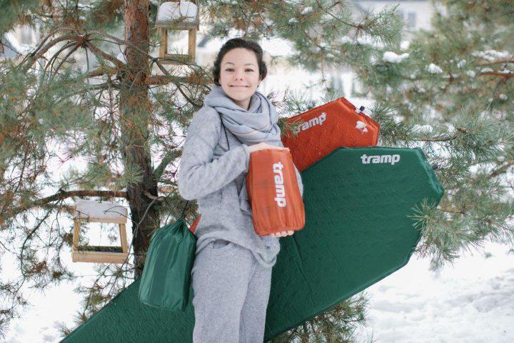 Матрац-килимок Tramp туристичний самонадувний з чохлом 183х51х2, 5 см Червоний (TRI-022) - фото 8