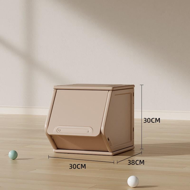 Ящик для игрушек с крышкой Lumpurini Tabita модульный S Коричневый (1c2213f0) - фото 10 Ящик для игрушек с крышкой Lumpurini Tabita модульный S Коричневый (1c2213f0) - фото 10