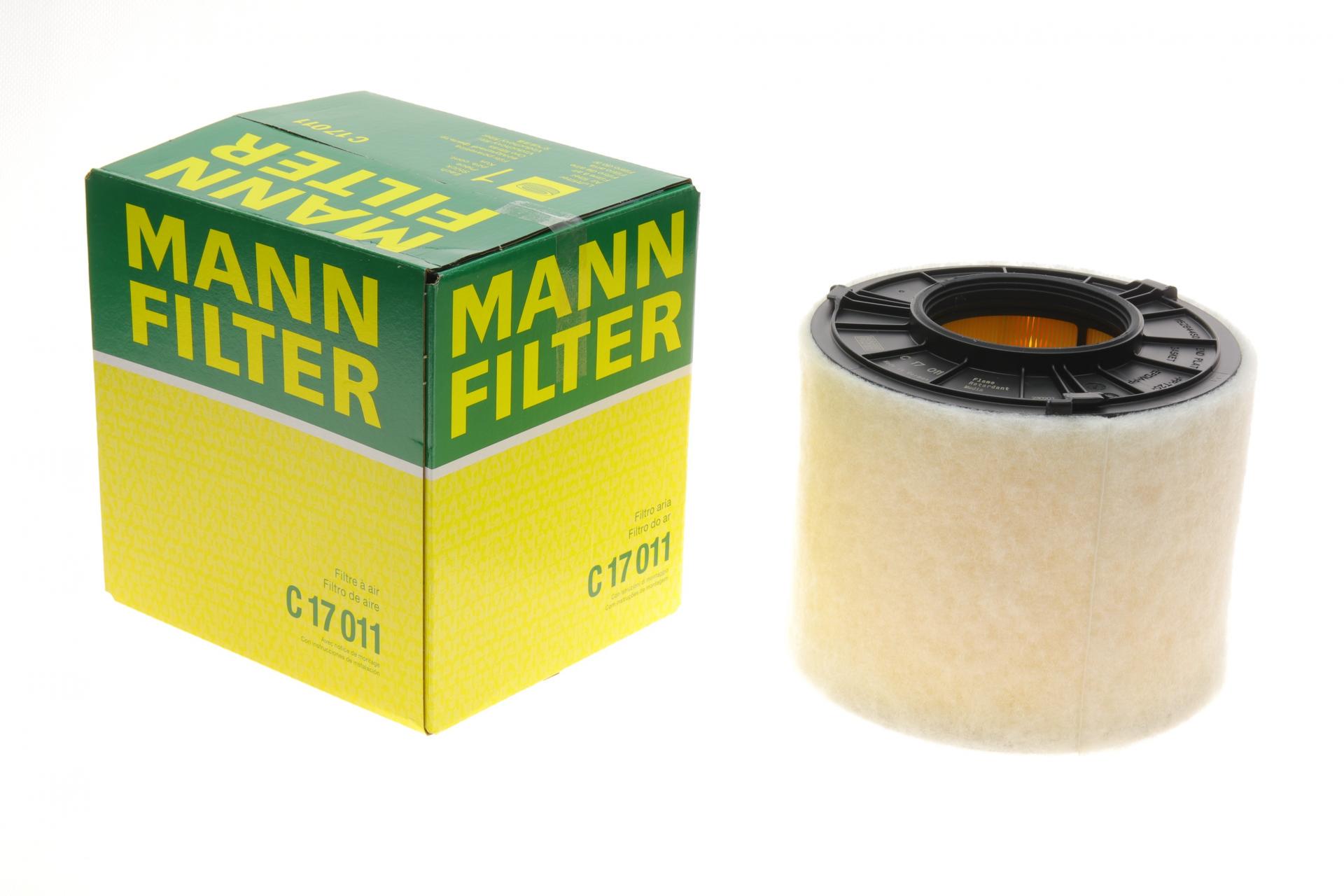 Фильтр воздушный Mann-Filter для Audi A4/A5/Q5 2,0TDI/Hybrid 15- (C 17 011)