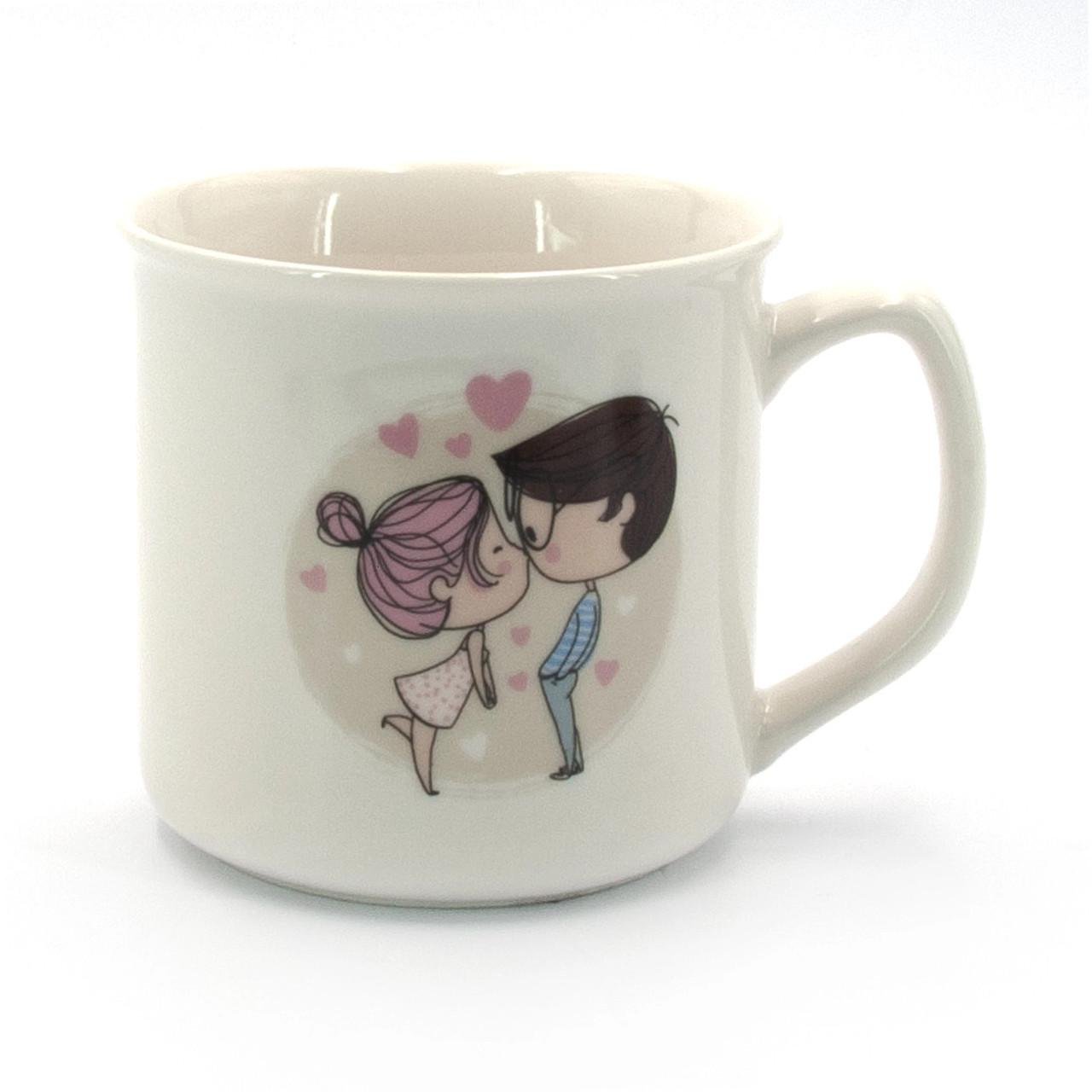 Кухоль Milika Lovely Date порцеляновий 370 мл (M0520-KLTC9-R117B)