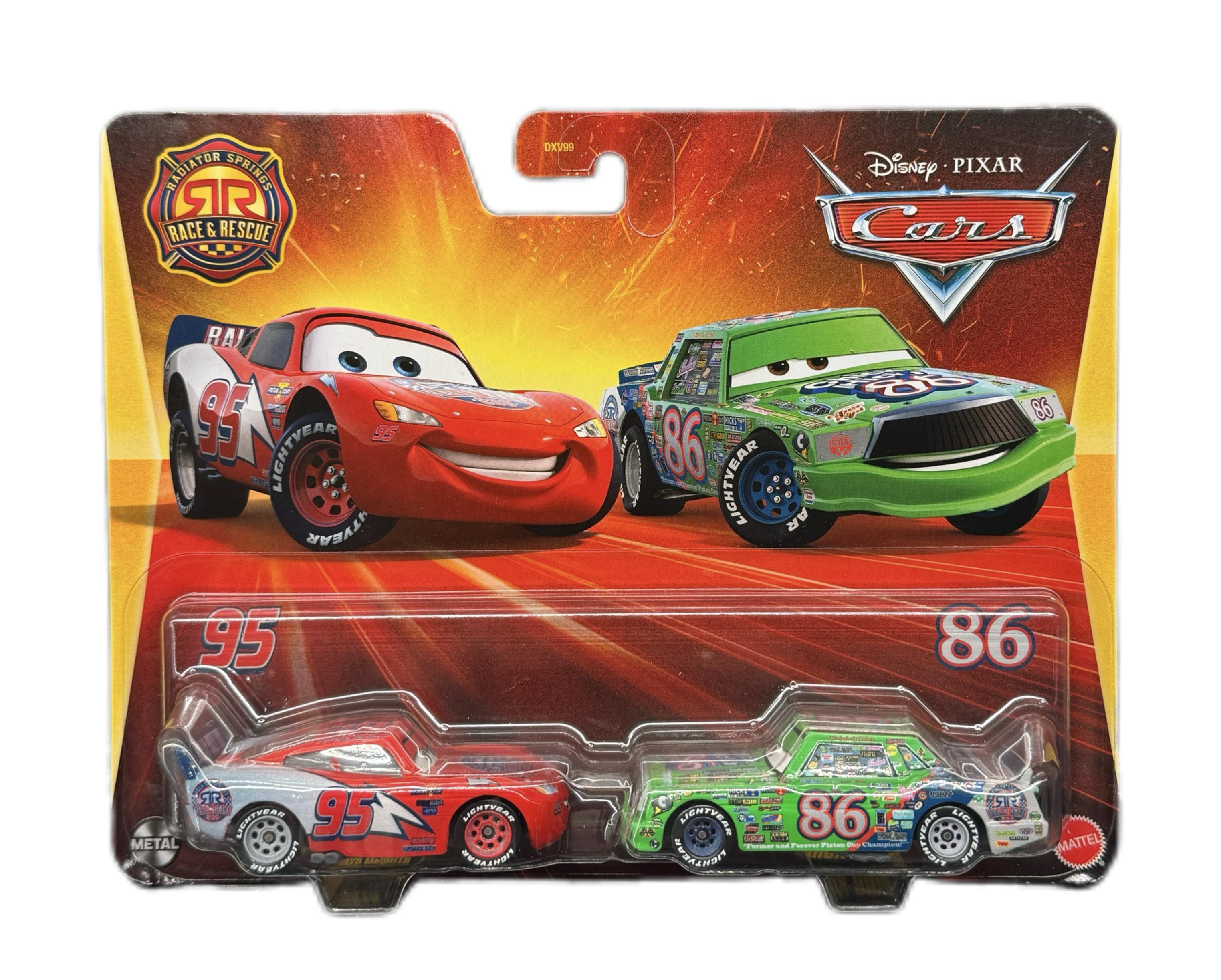 Набор автомобилей машинок Mattel Тачки Disney Pixar Cars Chick Hicks & Lightning McQueen (29658498)