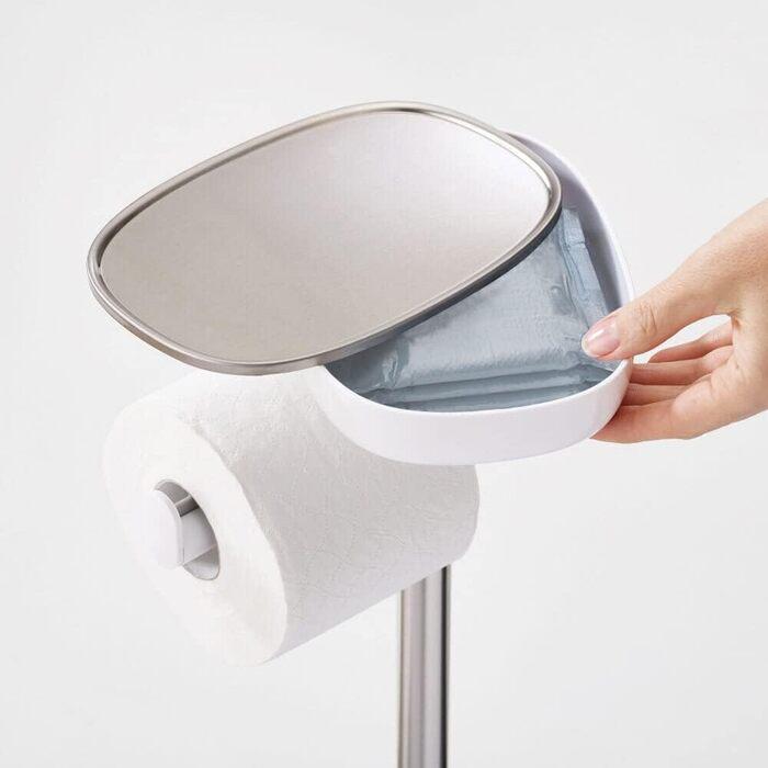 Тримач і підставка для туалетного паперу Joseph Joseph з гнучкою щіткою для унітазу (ua2630285) - фото 5 Тримач і підставка для туалетного паперу Joseph Joseph з гнучкою щіткою для унітазу (ua2630285) - фото 5