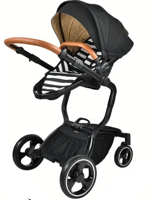 Тележка детская 3в1 коляска/люлька + автокресло и прогулочный блок