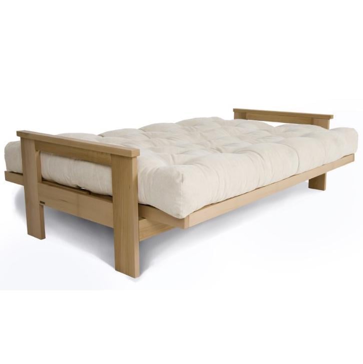 Диван-футон раскладной Woodman Mexico из массива дерева без покрытия Кремовый - фото 2 Диван-футон раскладной Woodman Mexico из массива дерева без покрытия Кремовый - фото 2