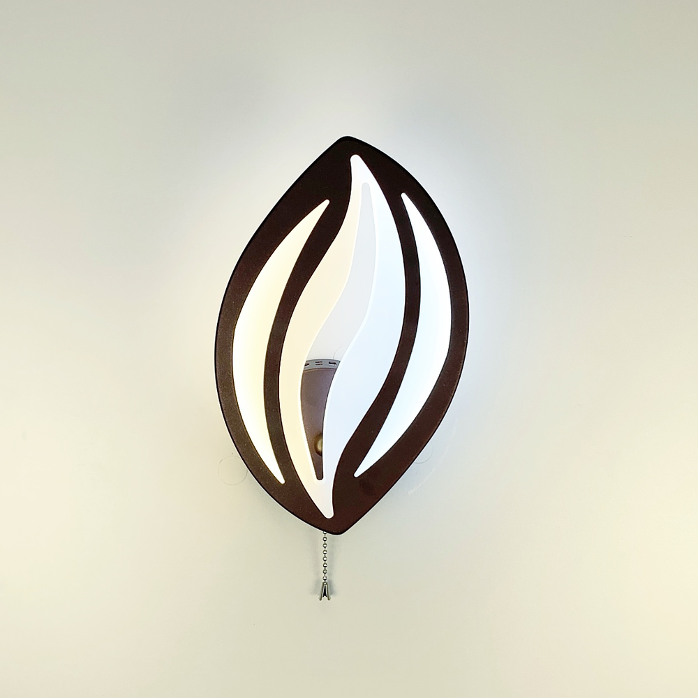 Бра LED в форме лепестка Сoffee (2325/1 CF)