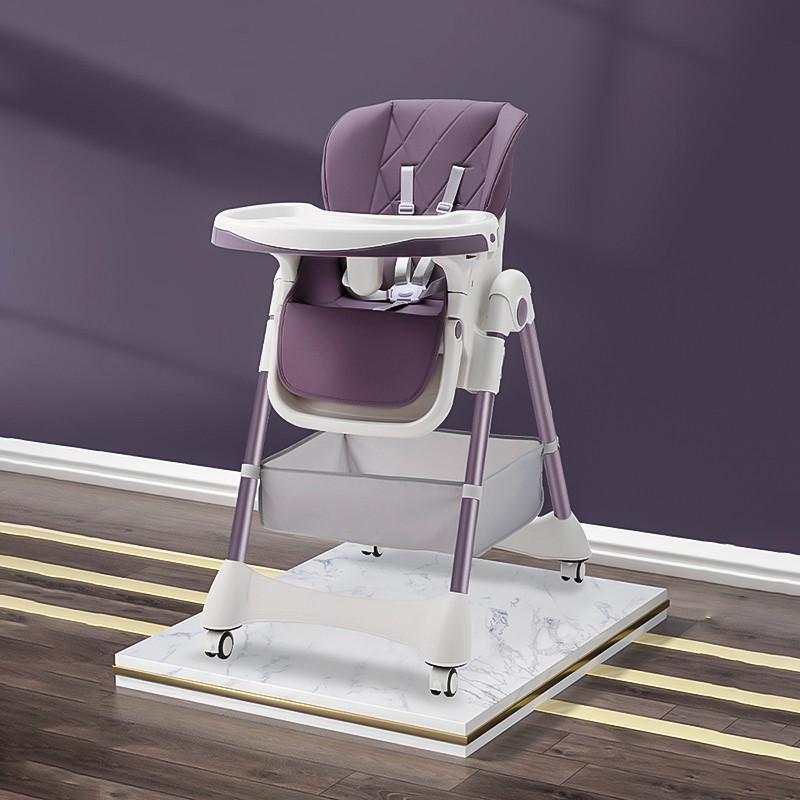 Детский стульчик для кормления складной Bestbaby BS-806 Purple (1924610649) - фото 2