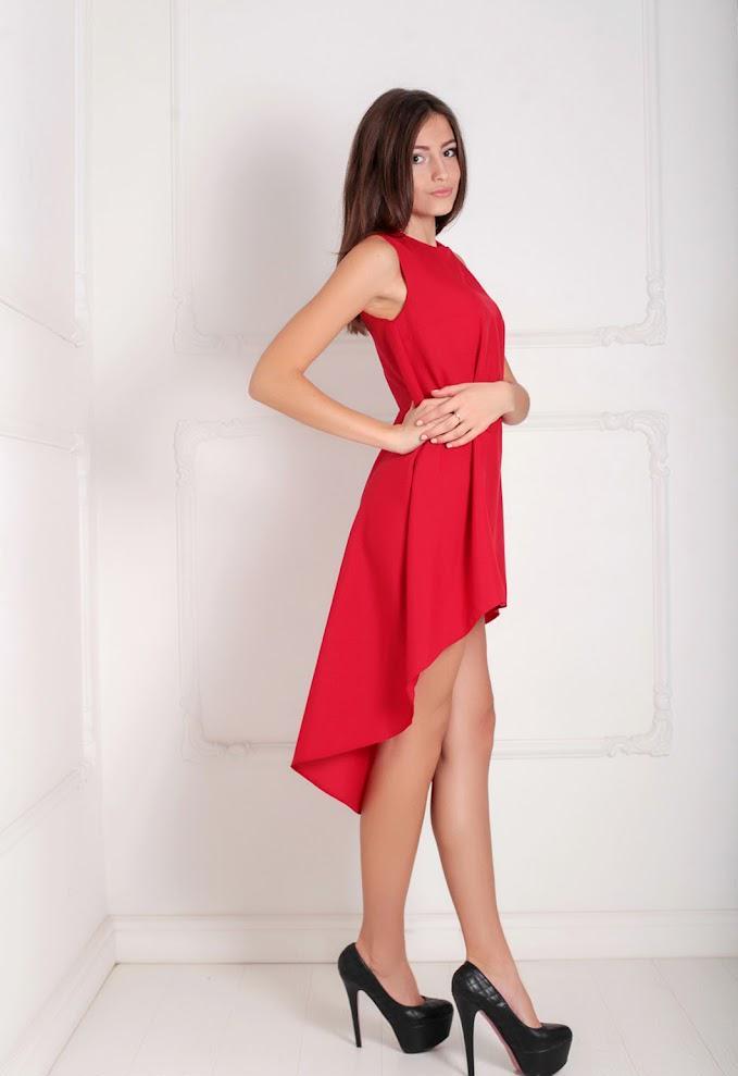 Платье женское Podium Feder 18998-RED S Красный
