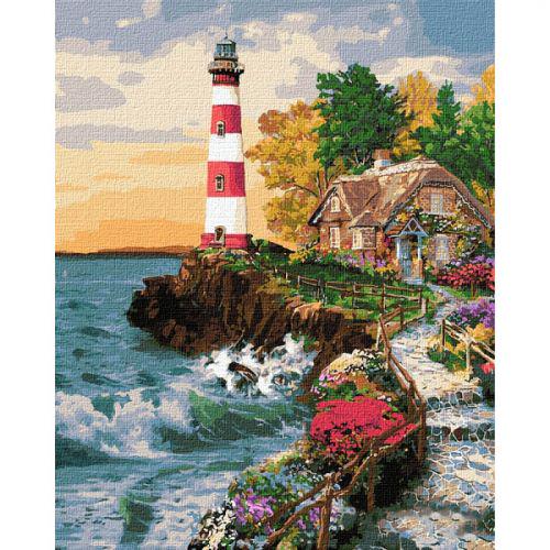 Картина по номерам Дом у маяка 40х50 см (159822)