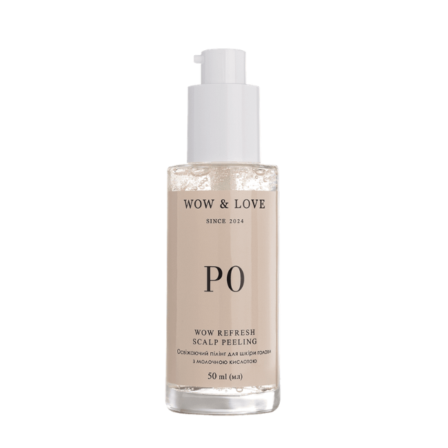 Пілінг для шкіри голови освіжаючий WOW & LOVE WOW REFRESH SCALP PEELING PO 50 мл (4820296770113)