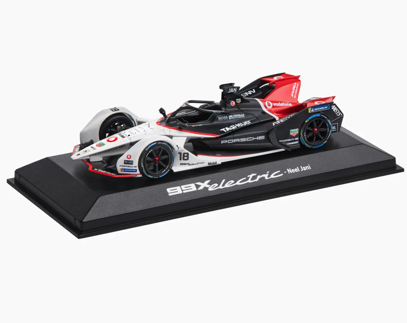 Модель автомобиля 1:43 Porsche 99X electric #18 Santiago ePrix formula E 2019/20 Neel Jani (WAP0209310L)