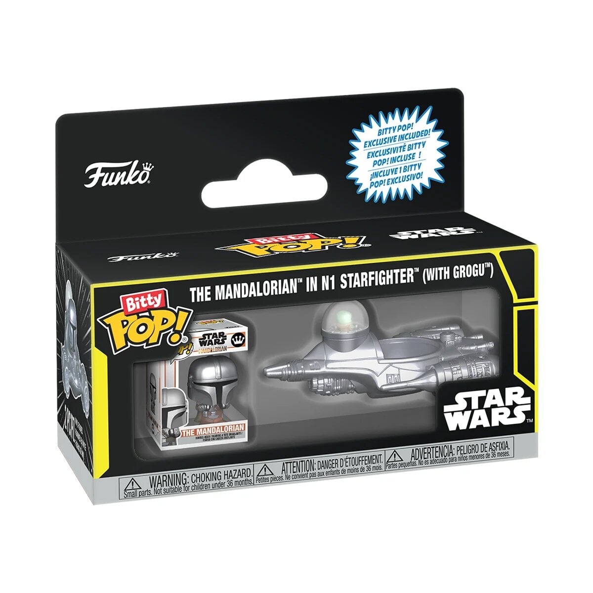 Набір фігурок Funko POP! Ride Зоряний винищувач N-1 вініл 11 см (92966)