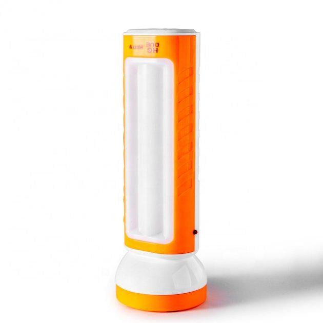 Лампа-ліхтар HGDUE HG-7718 багатофункціональна 1500 mAh з акумулятором White/Orange (18-48-000542959)