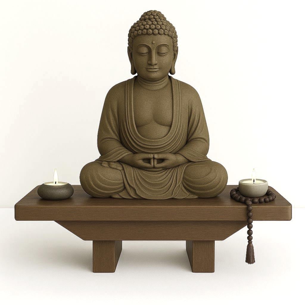 Вівтар для медитації з дерева Нілаяна Палісандр (ЛАТ-016302)