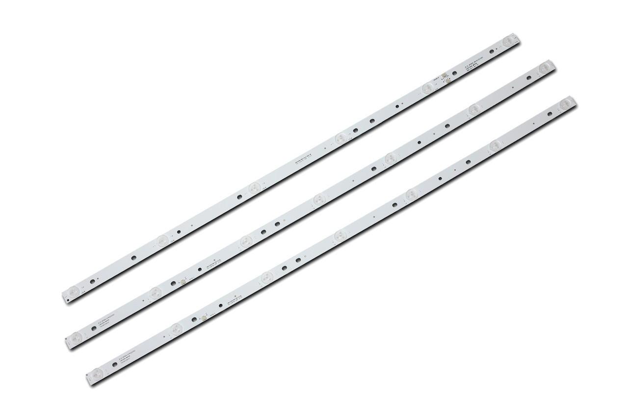 Комплект LED подсветки для телевизора AKAI 39 JS-D-JP3920-061EC 51230 + JS-D-JP3920-071EC 51230 E39F2000 MCPCB - фото 3